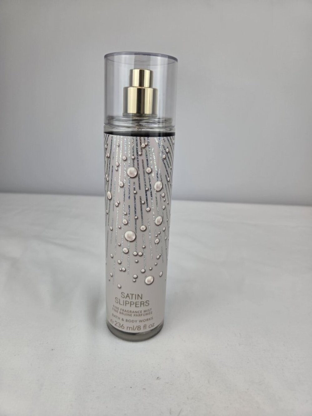 Bath & Body Works Satin Slippers Fine Fragrance Mist 8 oz NEW